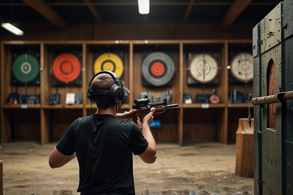 Prima experienta in poligonul de tragere