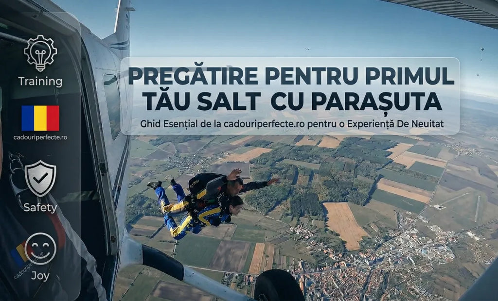 Pregătire pentru primul tău salt cu parasuta