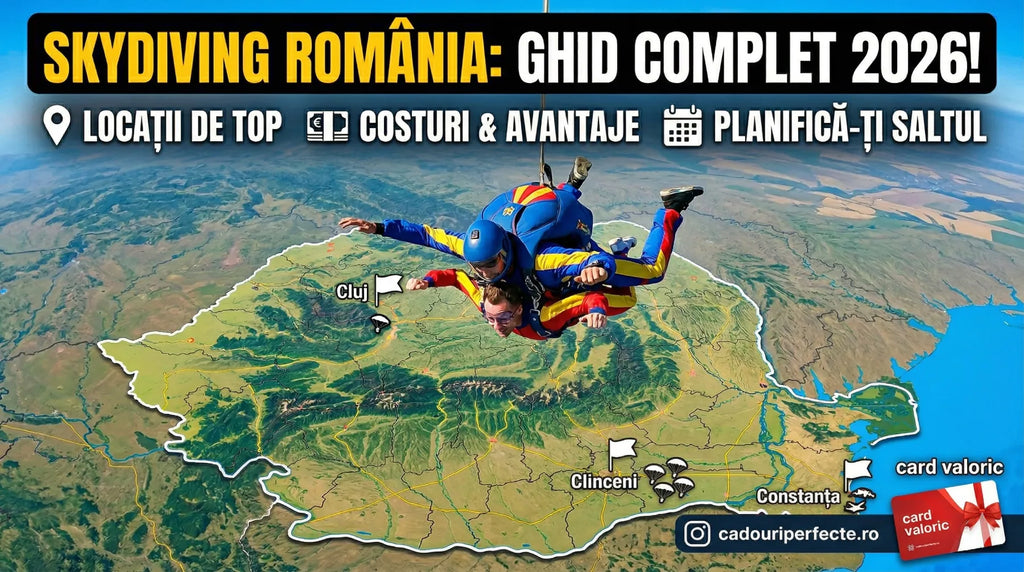 Skydiving Romania: unde si cat costa? (Ghid 2026)