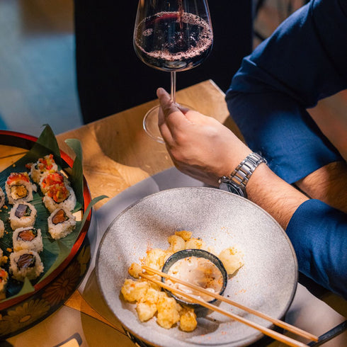 Degustare de sushi la tine acasa - platou 60 de piese