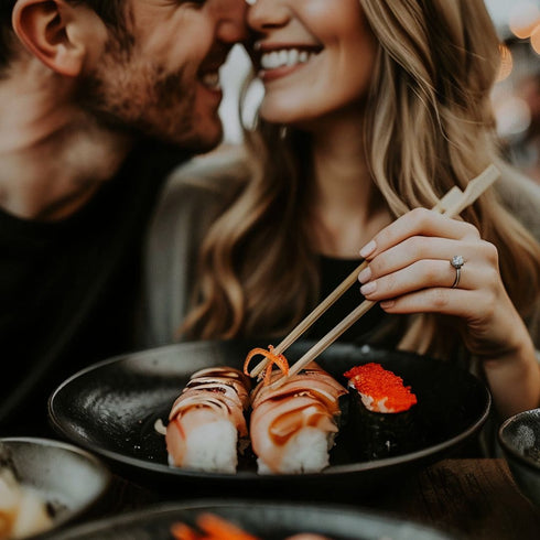 Restaurant japonez - cina romantica