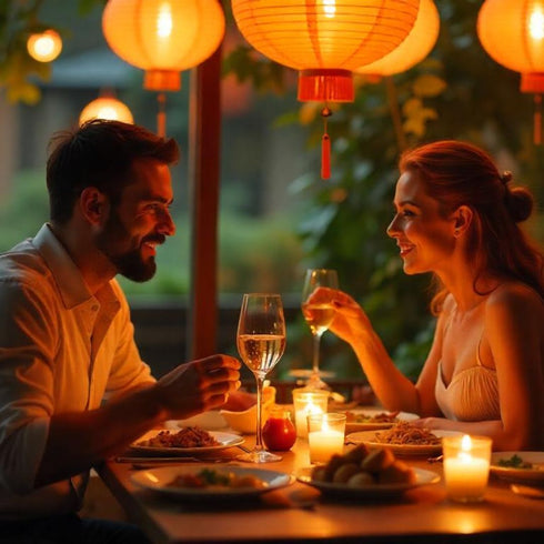 Seara romantica - Ziua Indragostitlor cu arome asiatice