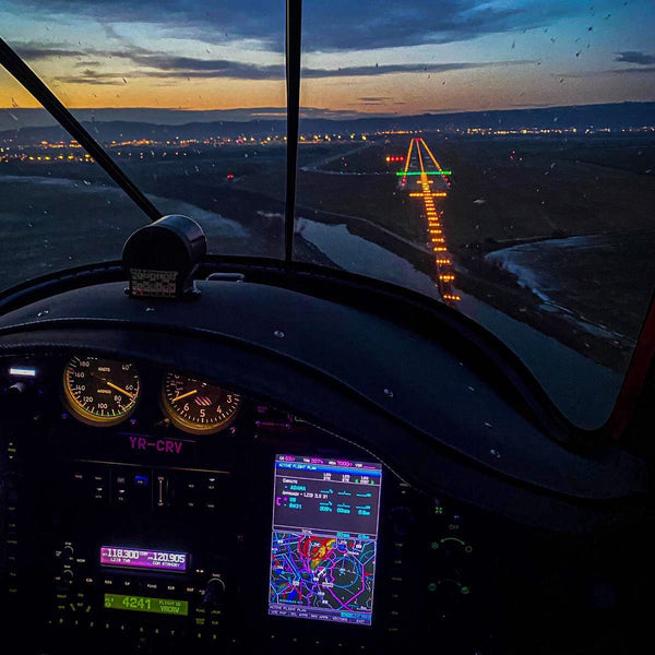 Zbor de initiere cu avionul in Satu Mare