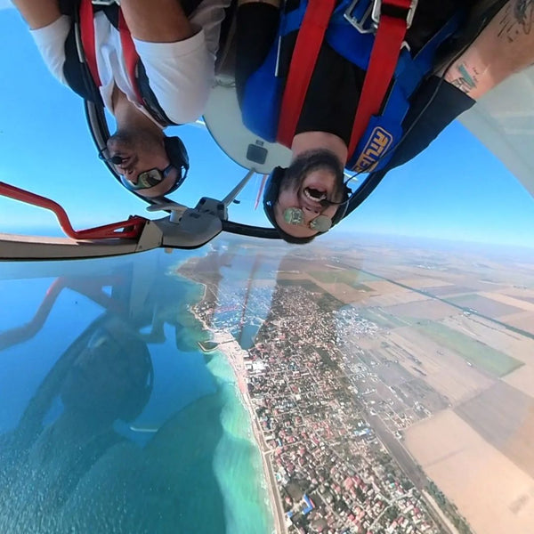 Zbor acrobatic cu avionul in Constanta