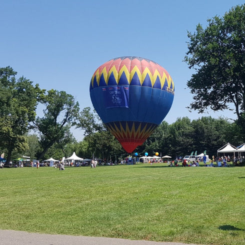 Zbor ancorat cu balonul in Bucuresti
