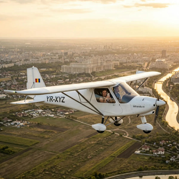Zbor cu avionul in Bucuresti de tip cost shared