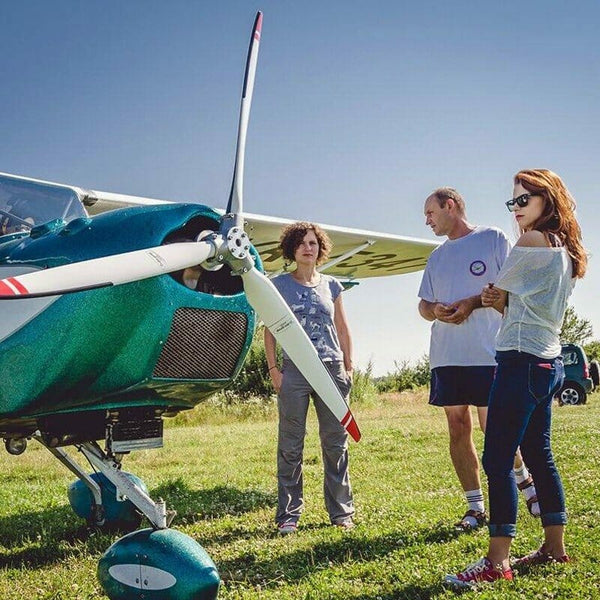 Zbor cu un avion ultrausor in Sibiu