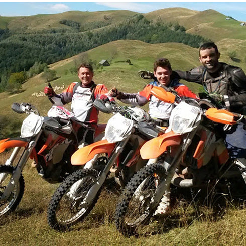 Enduro experience on the mountain