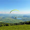 Initiation flight with tandem paraglider in Hategului Country