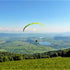 Initiation flight with tandem paraglider in Hategului Country