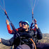 Tandem paragliding flight for a couple, with filming and photos