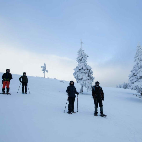 Hiking and snowshoe tour in the Eastern Carpathians
