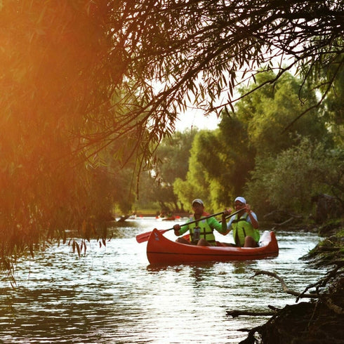 Delta Dunarii vazuta din canoe si caiace