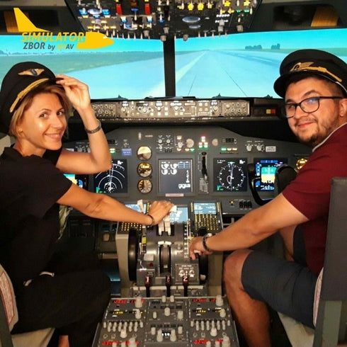 Simulator de zbor Bucuresti B737NG - Fii pilot de avion pentru o ora!