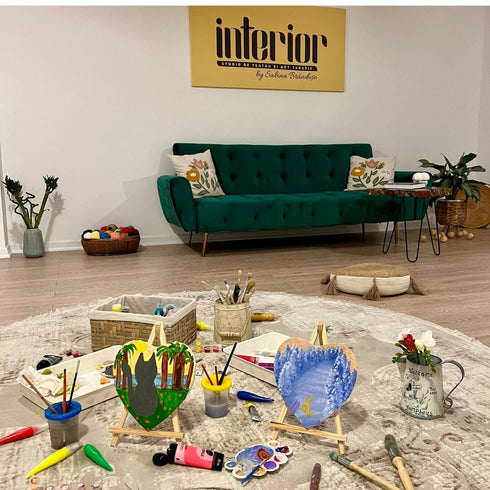 Atelier de descretit fruntea - grup art-terapeutic pentru adulti