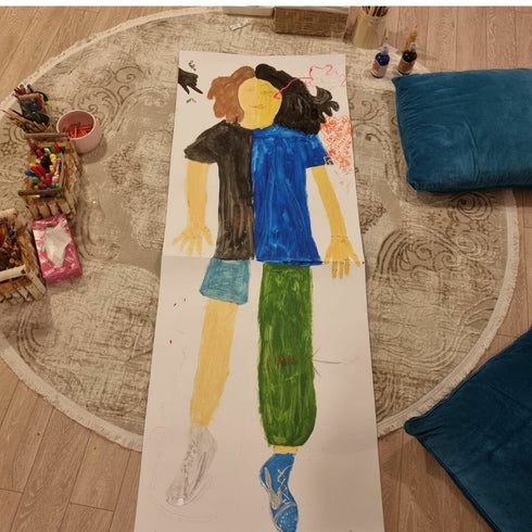 Atelier de descretit fruntea - grup art-terapeutic pentru adulti