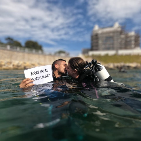 Cerere in casatorie subacvatica