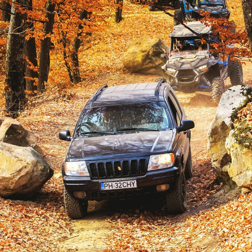 Off road trips with the Jeep
