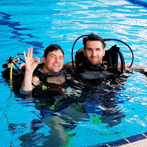 Scufundare la Paradisul Acvatic din Brasov