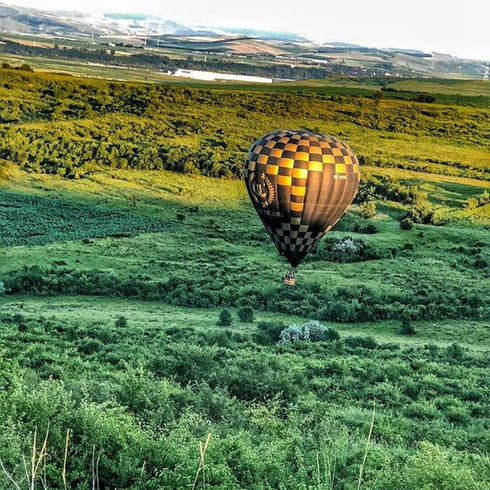 Cerere in casatorie intr-un balon cu aer cald deasupra Clujului