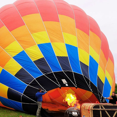 Zboruri cu balonul ancorat