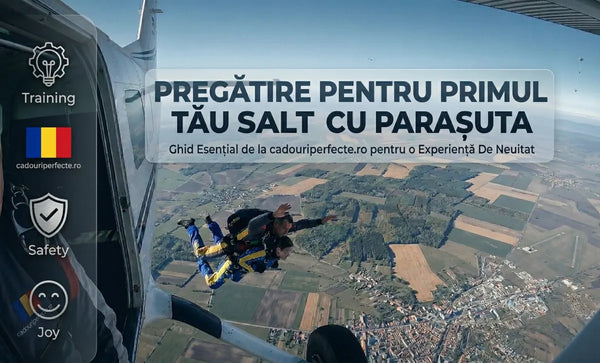 Pregătire pentru primul tău salt cu parasuta