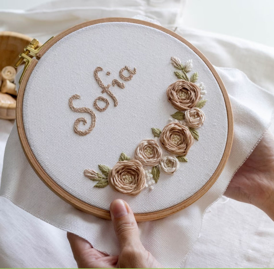 Online Embroidery Workshop - Complete Course for Beginners