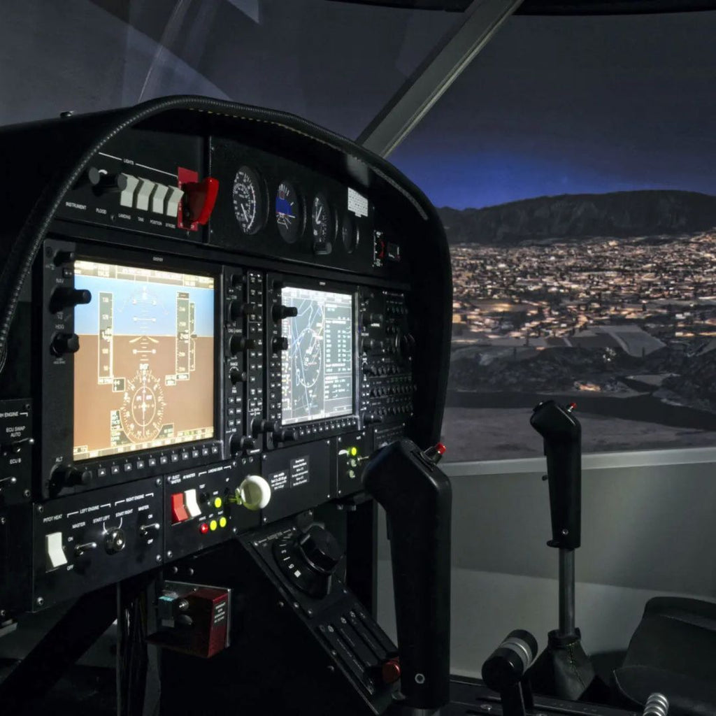 Simulator zbor Constanta - Experiența de pilot pe DA42 Twin Star