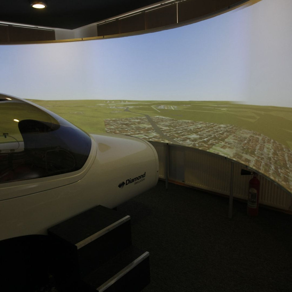Simulator zbor Constanta - Experiența de pilot pe DA42 Twin Star