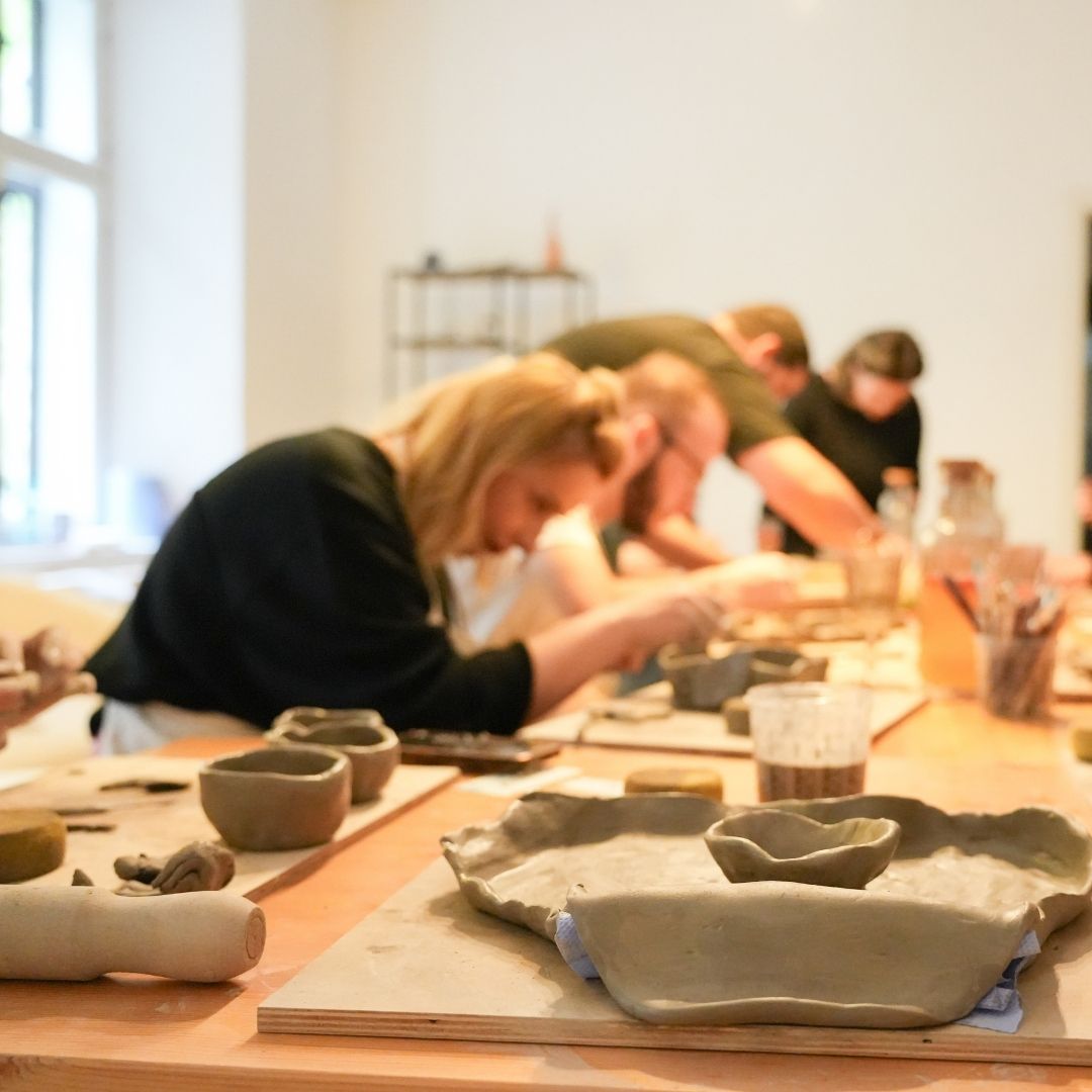Team Ceramic Workshop in Brașov - Out of Office