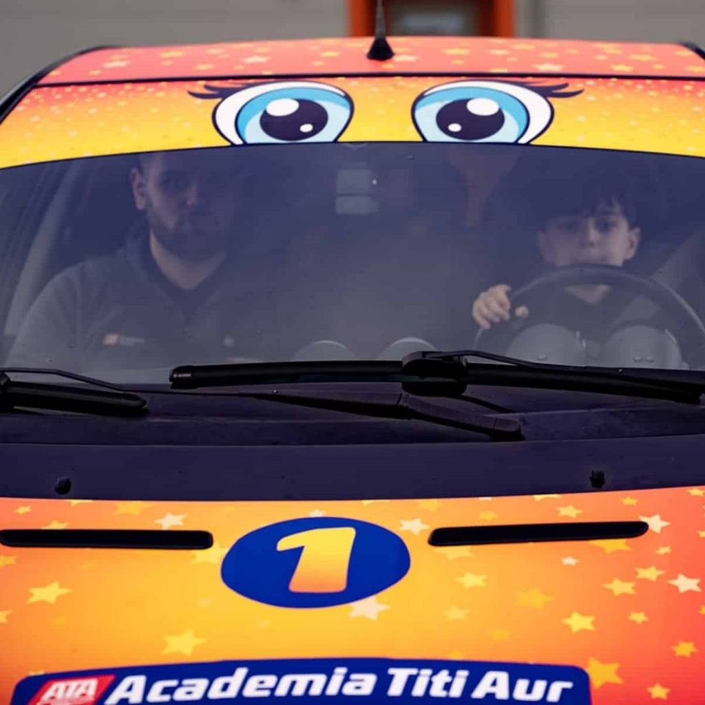 Experiența auto Family – copii la volan cu Academia Titi Aur