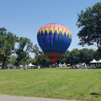 Zbor ancorat cu balonul in Bucuresti