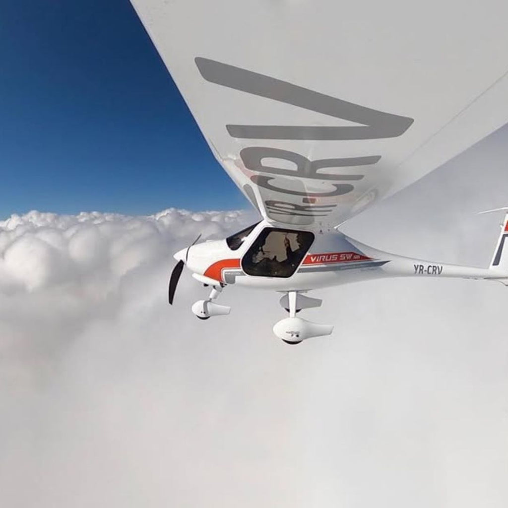 Zbor cu avionul în Suceava - experiență de pilotaj