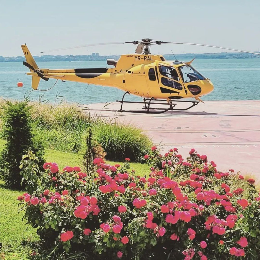 Helicopter Flight Over the Black Sea – Aerial Experience on the Romanian Coast