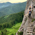 Via ferrata tours in the Cheile Bicazului