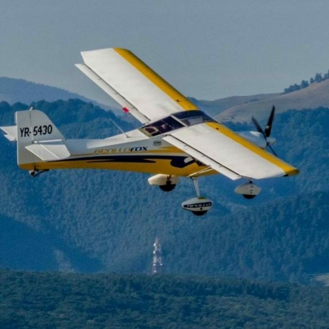 I fly by plane to Transfagarasan