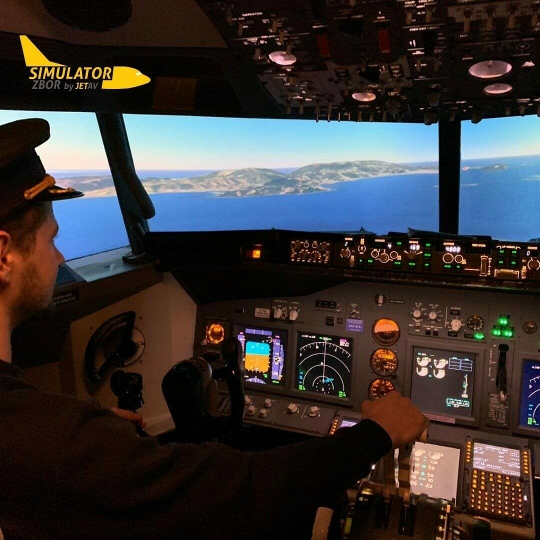 Frica de zbor dispare cu simulator B737NG și piloti reali