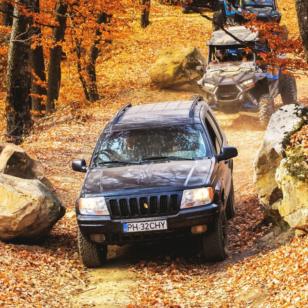 Excursii off road cu Jeep-ul